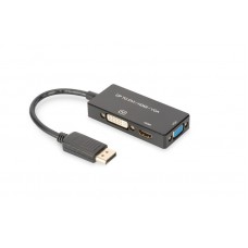 Digitus DisplayPort to VGA+ HDMI + DVI Çevirici