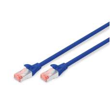 Digitus Zırhlı Patch Kablo Cat6 Mavi (1m)