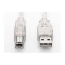 S-link SL-U2003 Usb2.0 3m Şeffaf Yazıcı Kablo