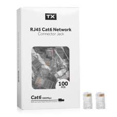 TX TXNTRJ45 Altın Uçlu Cat6 RJ45 100lü Konnektör