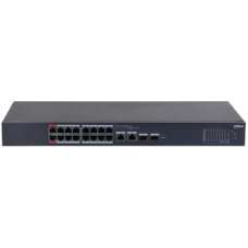 Dahua 16 Port 100Mbps Cloud PoE (CS4218-16ET-240)