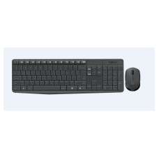 Logitech MK235 Kablosuz Set Siyah (920-007925)