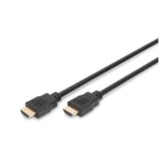 Digitus HDMI Kablo Altın Uçlu Siyah (5m) 4K