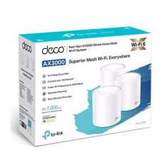 Tp-Link DECO-X60-3P Plus 3000Mbps 3li Pakt Router