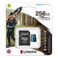 Kingston 256GB mSDXC CanvasGo+ 170MB SDCG3/256GB