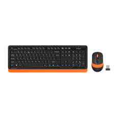 A4-Tech FG1010 Q Klavye Mouse Set Turuncu Kablosuz