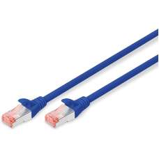 Digitus Zırhlı Patch Kablo Cat6 Mavi (10m)